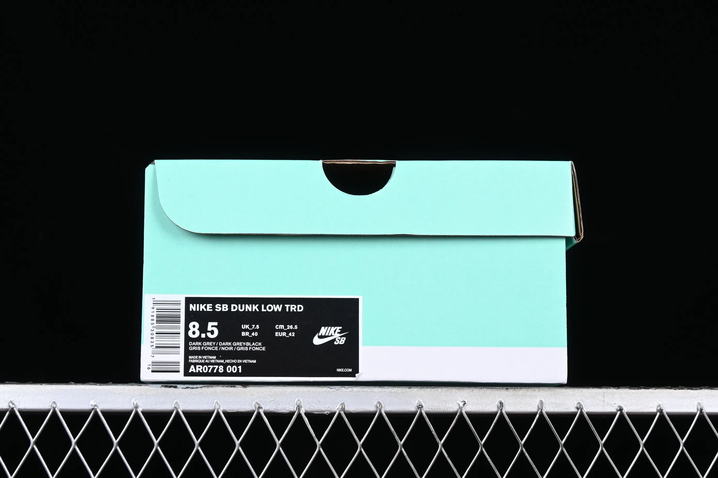 All categories Nk SB Dunk series Nk SB Dunk Low low-top sneakers Nk SB Dunk Low TRD haze wolf gray SB smashed backboard high-top sneakers AR0778-001